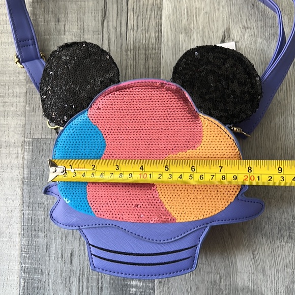 NWT Disney x Loungefly Aulani Mickey Shave Ice Crossbody - Picture 5 of 8
